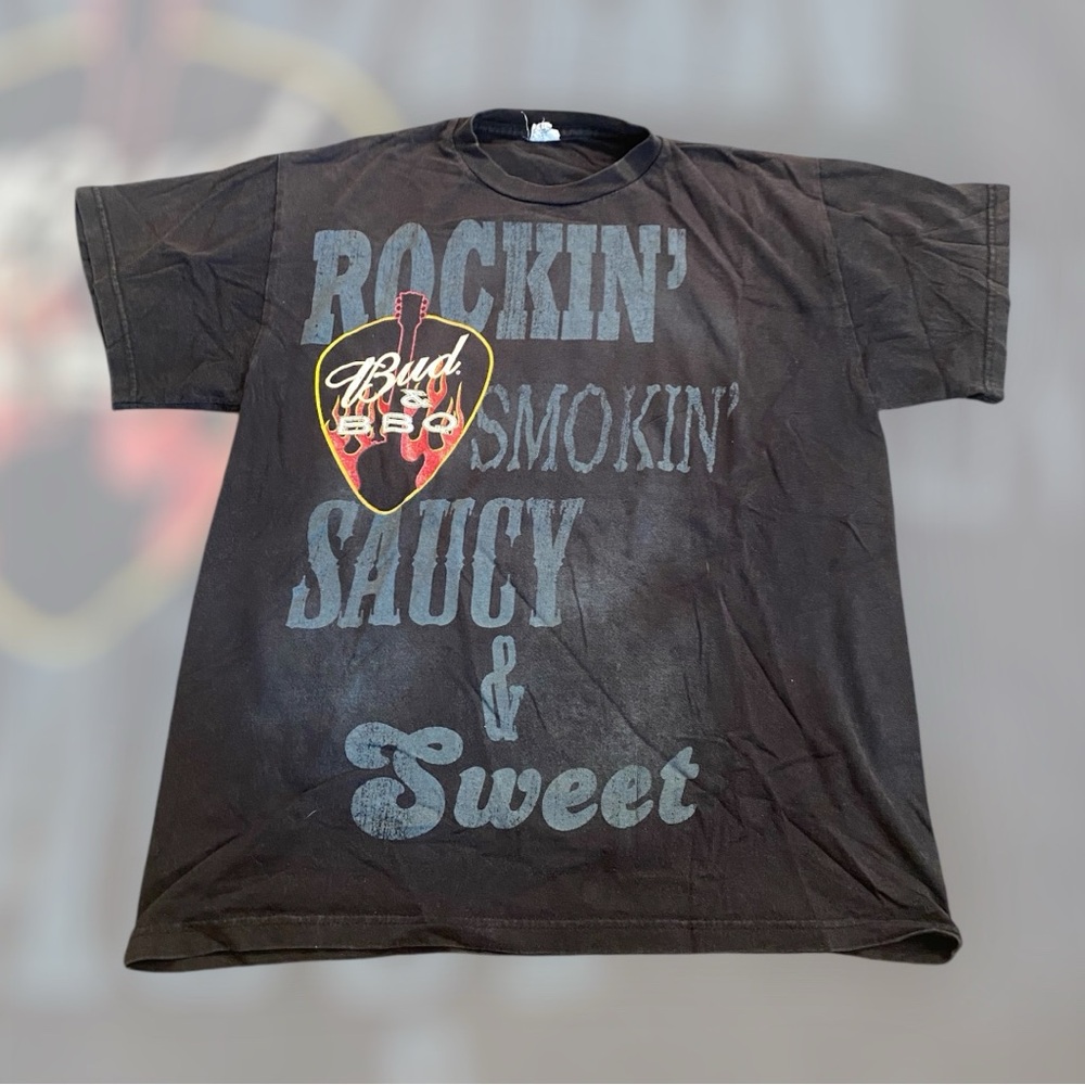 Y2K 2009 SeaWorld Country Concert T-Shirt Bud and BBQ Blake Shelton Aldean Large